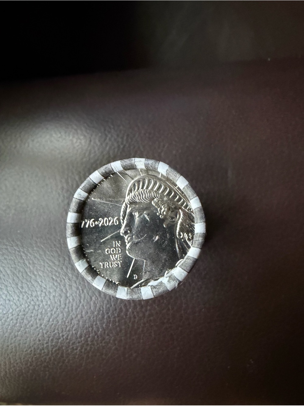 One 1776-2026 Original US Mint Commemorative 250th Anniversary Roll Half Dollars